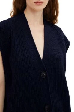 Gilet TOM TAILOR Atlantic Blue -Magasin De Vêtements De Mode Pour Femmes tt 24412 4