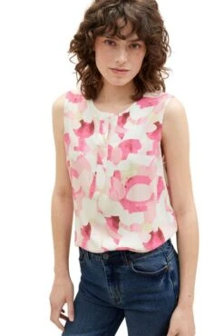 Débardeur TOM TAILOR FLOWER Pink -Magasin De Vêtements De Mode Pour Femmes tt 24825 3