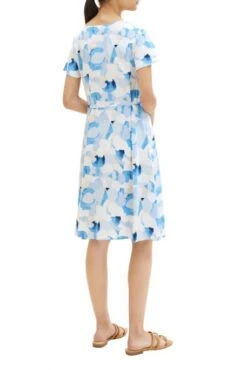 Robe TOM TAILOR IMPRIME FLEURI Blue -Magasin De Vêtements De Mode Pour Femmes tt 24839 2