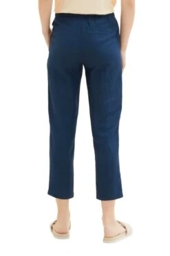 Pantalon TOM TAILOR LINEN Navy -Magasin De Vêtements De Mode Pour Femmes tt 25044 2