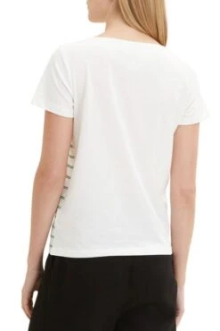 Tee Shirt TOM TAILOR STRIPED Whisper White 9 Tee Shirt TOM TAILOR STRIPED Whisper White -Magasin De Vêtements De Mode Pour Femmes tt 25091 2