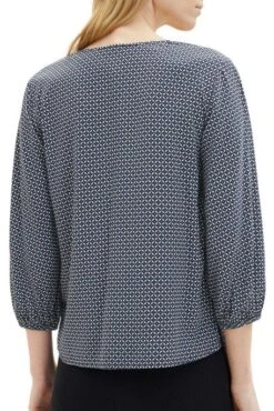 Chemise TOM TAILOR GEOMETRIQUE Navy -Magasin De Vêtements De Mode Pour Femmes tt 25167 2