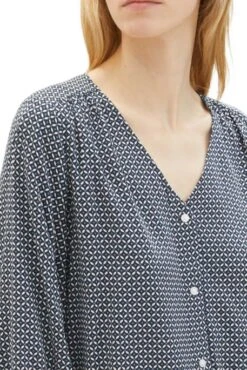 Chemise TOM TAILOR GEOMETRIQUE Navy -Magasin De Vêtements De Mode Pour Femmes tt 25167 4
