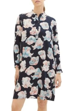 Robe TOM TAILOR FLOWER Black -Magasin De Vêtements De Mode Pour Femmes tt 25280 1