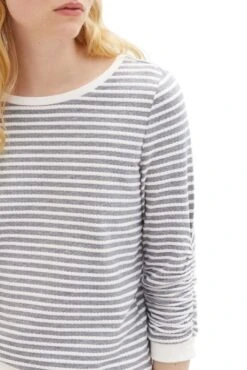 Sweat TOM TAILOR Blue Stripe