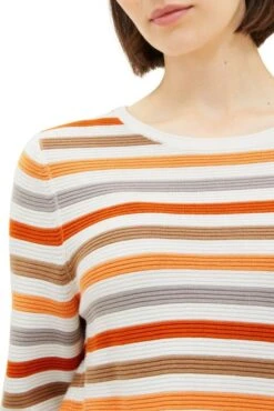 Sweat TOM TAILOR Orange -Magasin De Vêtements De Mode Pour Femmes tt 25288 4