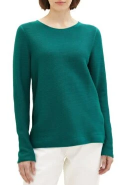 Sweat TOM TAILOR Green -Magasin De Vêtements De Mode Pour Femmes tt 25289 1