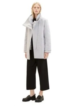 Tom Tailor Manteau TOMTAILOR WOOL Light Grey 10 Tom Tailor Manteau TOMTAILOR WOOL Light Grey -Magasin De VĂȘtements De Mode Pour Femmes tt 25303 5
