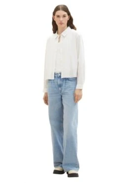 Chemisier TOM TAILOR White -Magasin De Vêtements De Mode Pour Femmes tt 25323 3