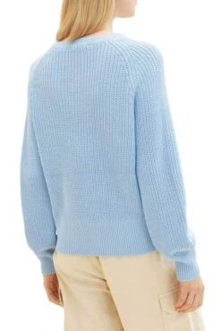 Pull TOM TAILOR MAILLE Blue -Magasin De Vêtements De Mode Pour Femmes tt 25366 2