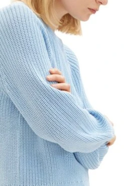Pull TOM TAILOR MAILLE Blue -Magasin De Vêtements De Mode Pour Femmes tt 25366 3