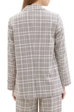 Blazer TOM TAILOR Rose Grey Check 11 Blazer TOM TAILOR Rose Grey Check -Magasin De Vêtements De Mode Pour Femmes tt 25369 2