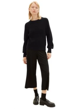 Pull TOM TAILOR MAILLE Black -Magasin De Vêtements De Mode Pour Femmes tt 25379 3
