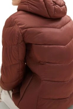 Doudoune TOM TAILOR HOODIE Raisin