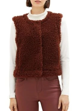 Gilet Femme TOM TAILOR Raisin