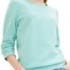SWEAT TOM TAILOR Turquoise -Magasin De Vêtements De Mode Pour Femmes tt 26177 1