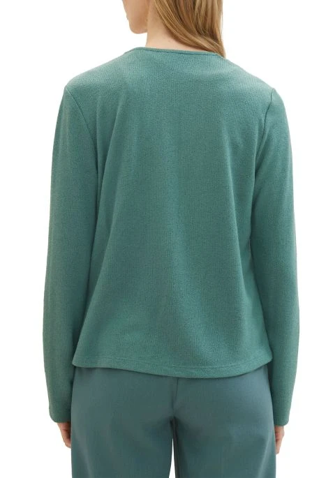 GILET TOM TAILOR Pine Green 6 GILET TOM TAILOR Pine Green – Image 4