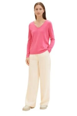 Pull TOM TAILOR COL V Light Carmine