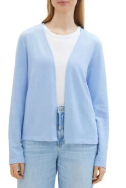 GILET TOM TAILOR Fjord Blue -Magasin De Vêtements De Mode Pour Femmes tt 26398 1