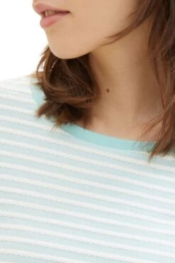 Sweat TOM TAILOR Mint Stripe -Magasin De Vêtements De Mode Pour Femmes tt 26409 4