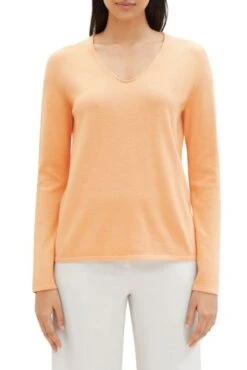 Pull TOM TAILOR COL V Light Coral
