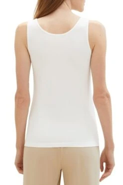 Débardeur TOM TAILOR Whisper White -Magasin De Vêtements De Mode Pour Femmes tt 26729 2