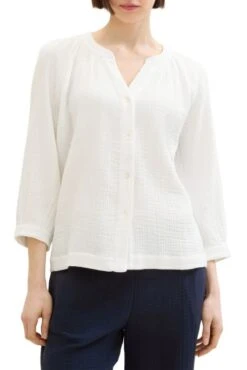 Chemise TOM TAILOR Whisper White
