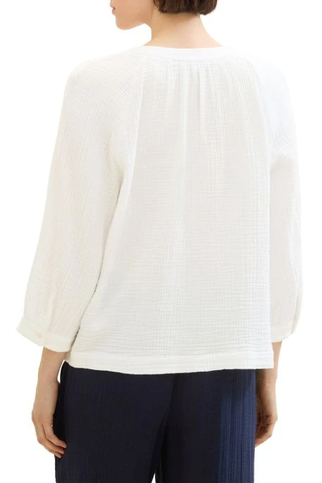 Chemise TOM TAILOR Whisper White 4 Chemise TOM TAILOR Whisper White – Image 2