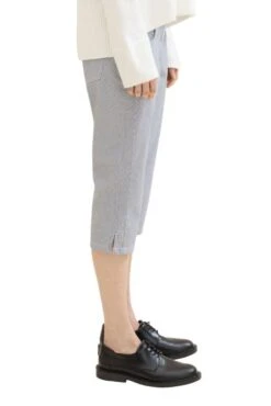 Pantacourt TOM TAILOR Navy Stripe -Magasin De Vêtements De Mode Pour Femmes tt 26837 2