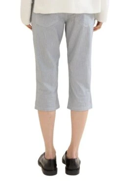 Pantacourt TOM TAILOR Navy Stripe -Magasin De Vêtements De Mode Pour Femmes tt 26837 3