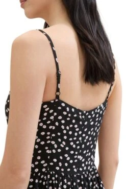 Robe Courte TOM TAILOR Black Flower
