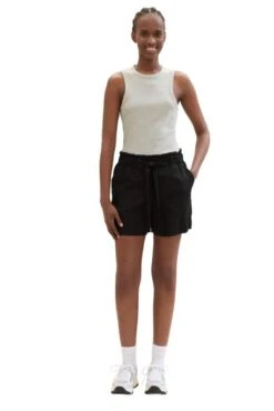 Short TOM TAILOR Black Noeud -Magasin De Vêtements De Mode Pour Femmes tt 26876 4