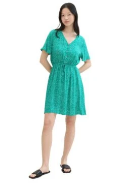 Robe TOM TAILOR Green Print