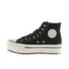 Baskets VICTORIA Tribu Doble Nylon Sierra Mid Boot Noir