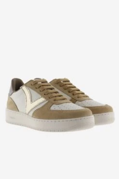 Baskets VICTORIA Madrid Metal & Split Leather Cuero 9 Baskets VICTORIA Madrid Metal & Split Leather Cuero -Magasin De Vêtements De Mode Pour Femmes victoria 25634 4