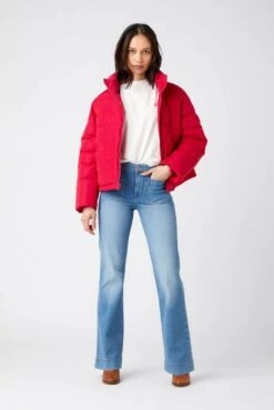 Jeans WRANGLER FLARE In Dusty Mid -Magasin De Vêtements De Mode Pour Femmes wrangler w233 uh 12g 2