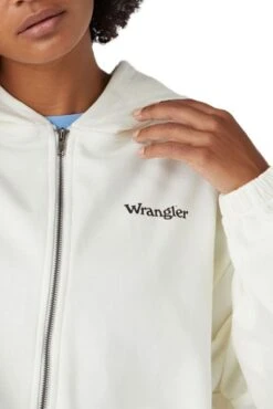 Sweat WRANGLER ZIP HOODIE Vanilla Ice -Magasin De Vêtements De Mode Pour Femmes wrangler w6to ha c11 3