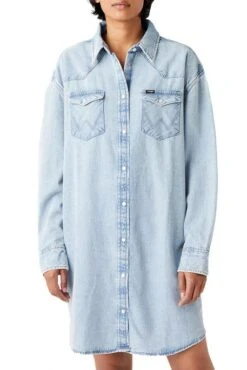 Robe WRANGLER Light Indigo -Magasin De Vêtements De Mode Pour Femmes wrangler w9p6 lw x4e 2